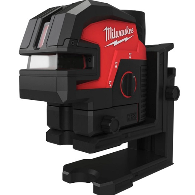 Vendita online Laser lineare Verde M12™ a 2 linee con 4 punti piombo SOLO CORPO